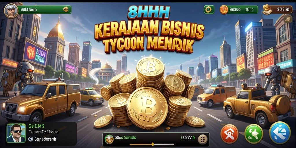 Screenshot menunjukkan gameplay Tycoon yang mendebarkan di 8HHH.