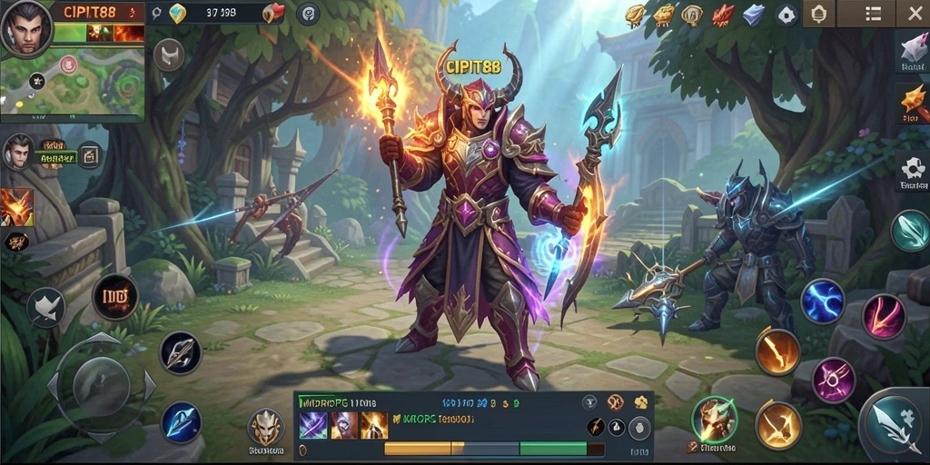 Tampilan gameplay CIPIT88 dengan aksi seru dan grafis menawan.