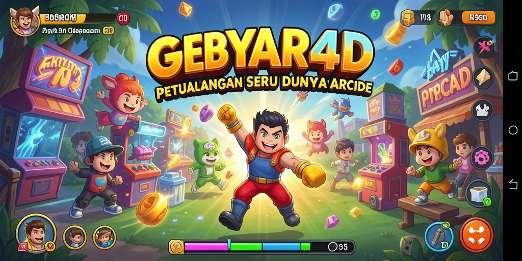 Tampilan gameplay GEBYAR4D yang mengasyikkan dan penuh tantangan.