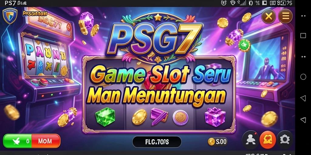 Menampilkan gameplay menarik PSG77 dengan grafis slot yang memikat.