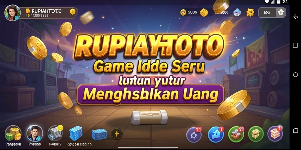 Tampilan gameplay RUPIAHTOTO yang seru dan menantang.