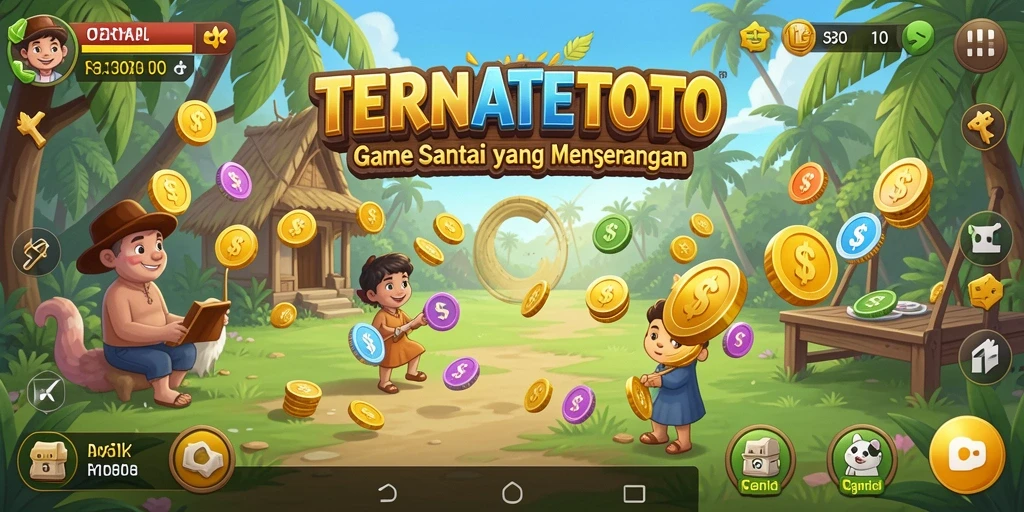 Screenshot gameplay TERNATETOTO yang menarik dan penuh warna.