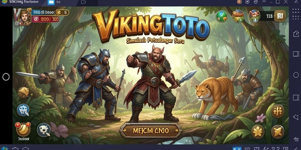 Tampilan gameplay VIKINGTOTO yang menarik dan interaktif.